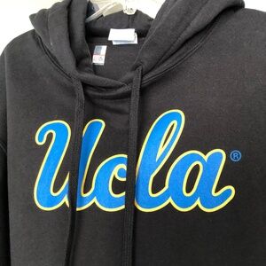UCLA Large Black Hooded Sweatshirt